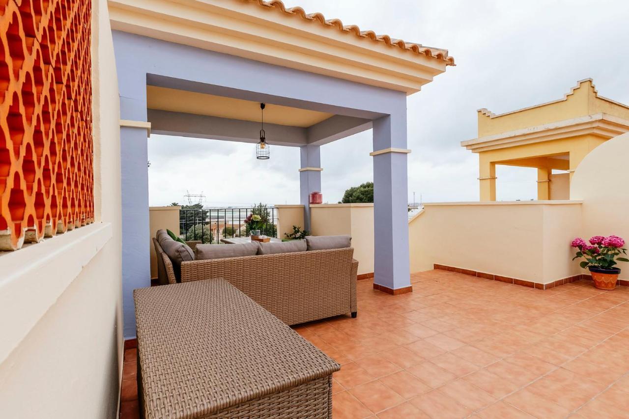 Ático con terraza-solárium y piscina 4-6 personas WIFI A/C Roda Exterior foto