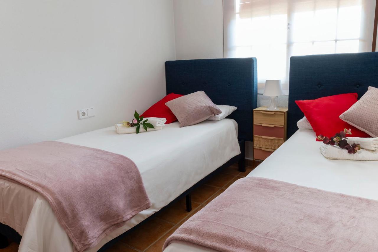 Ático con terraza-solárium y piscina 4-6 personas WIFI A/C Roda Exterior foto